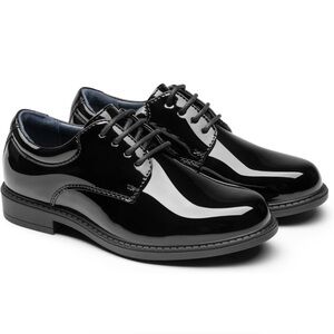 Bruno Marc Boy's Classic Oxfords Dress Shoes Boys Size 13